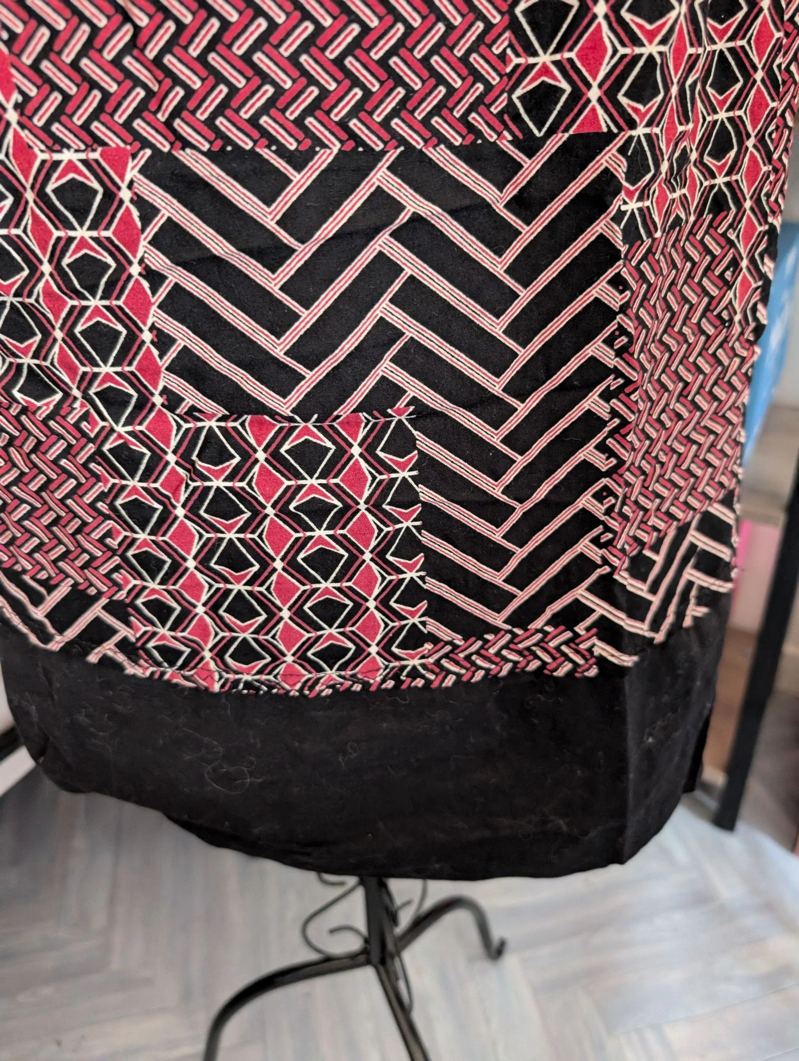 Muito bonito vestido elegante e gráfico de mangas compridas – photo 5